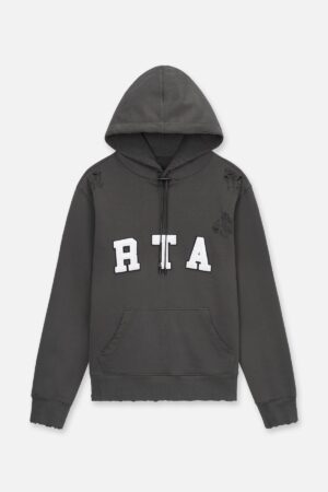 MARKUS HOODIE | CHARCOAL COLLEGIATE