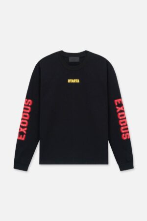 LAWRENCE LONG SLEEVE TEE | BLACK EXODUS