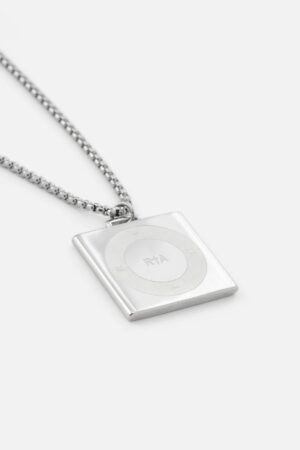 AXEN MINI AIRPODS NECKLACE | SILVER