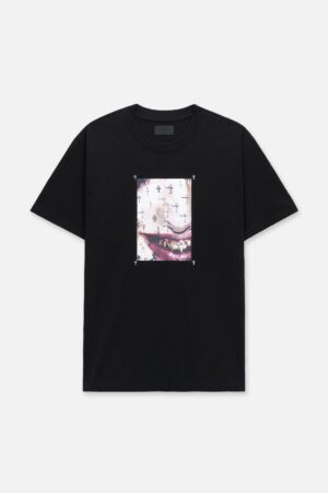 COLIN OVERSIZED SHORT SLEEVE TEE | BLACK CROSS GRILLZ