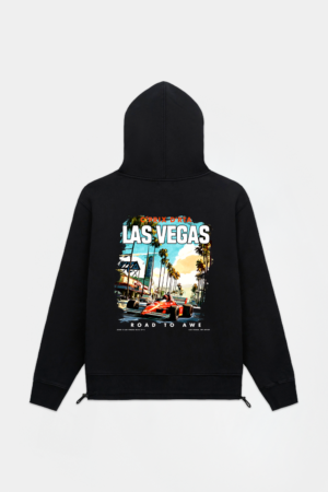 JORDAN OVERSIZED HOODIE | BLACK LAS VEGAS RACE
